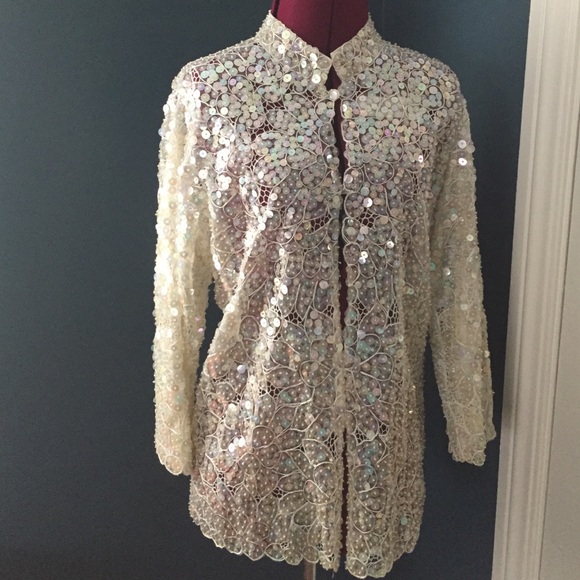 Dressy sequin jacket