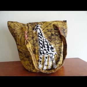 Giraffe Soft Tote Bag!