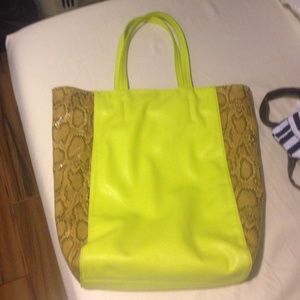 Line green/yellow bag