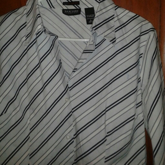 Jones New York Casual Striped Top - Picture 2 of 4