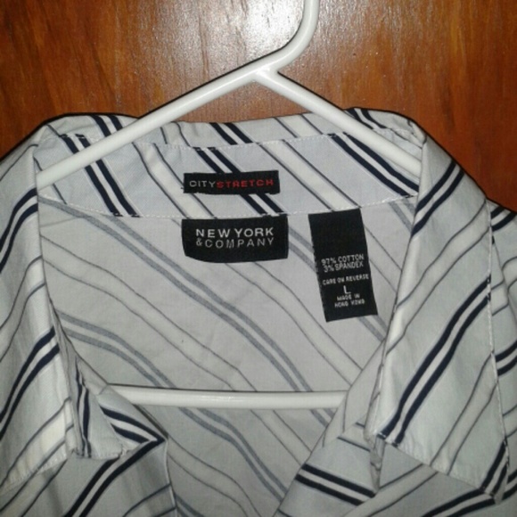 Jones New York Casual Striped Top - Picture 3 of 4