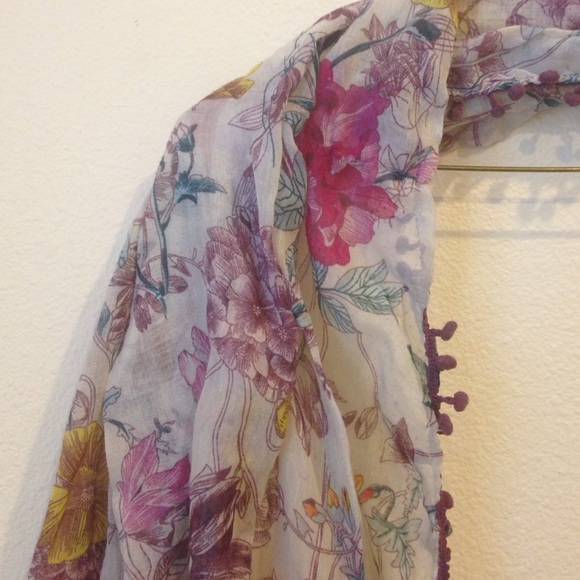 Urban Outfitters floral print scarf