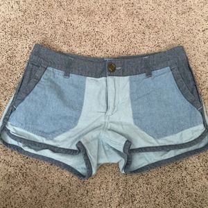 Chambray Roxy Shorts