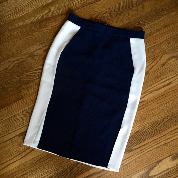 GIFTED: J. Crew | Color Block Skirt  NWOT - Picture 3 of 4