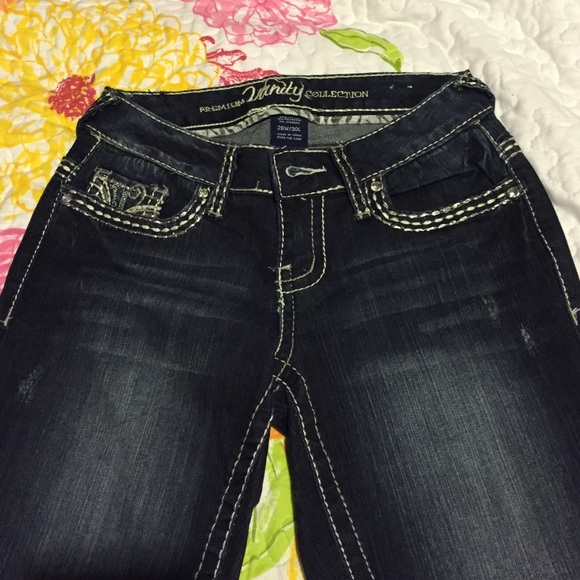 Dark blue vanity jeans