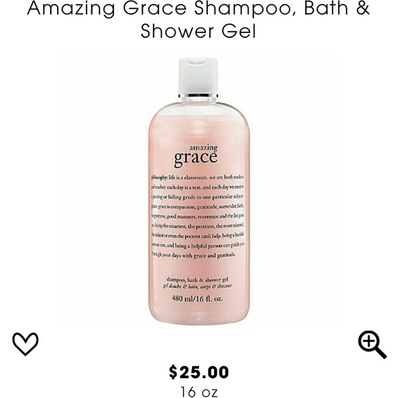 Philosophy amazing grace shower gel
