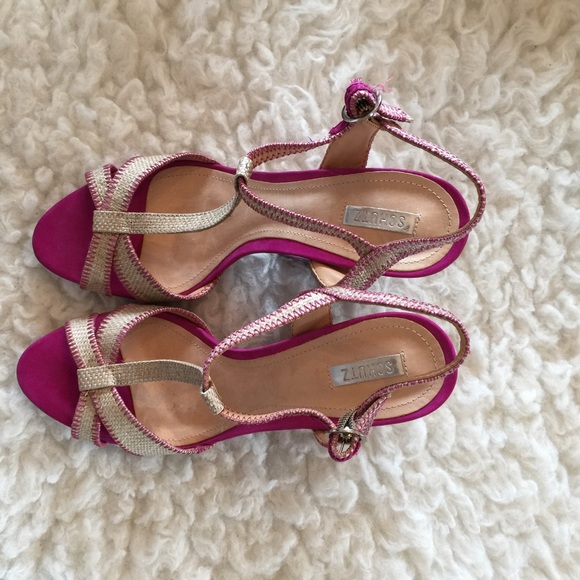 🔱️SOLD 🔱Anthropologie Almendro T Strap Pumps - Picture 3 of 4