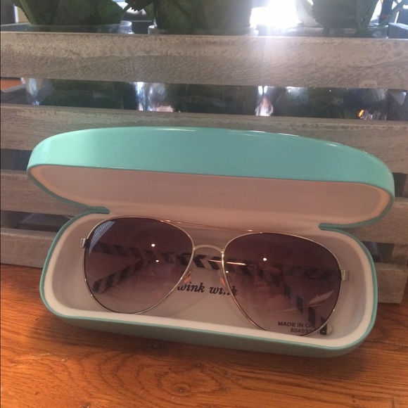 NWT Kate Spade Aviator Blossom Sunglasses