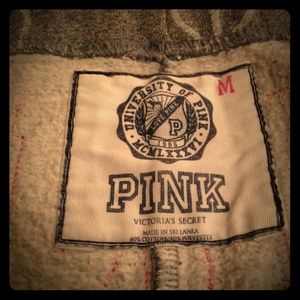 Pink Peace Capri Sweatpants