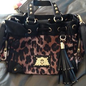 Juicy Couture Leopard Print Handbag