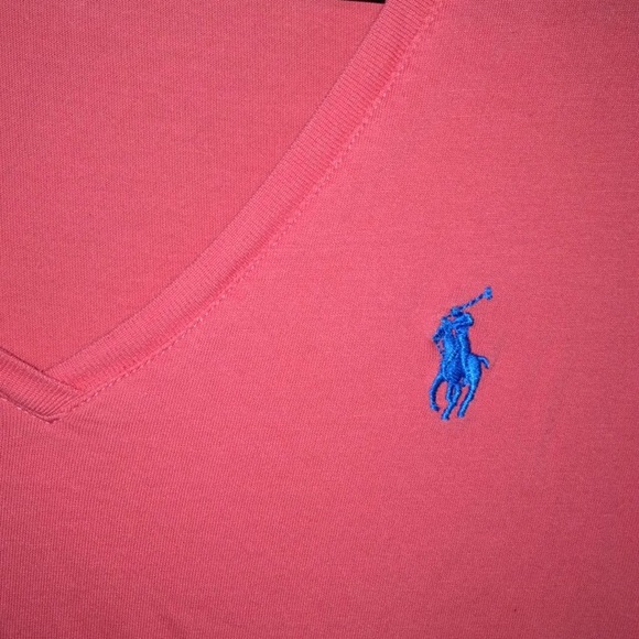 Ralph Lauren V-neck Womens Sport Tee!