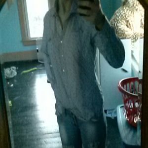 Cute floral button up shirt