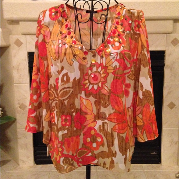 Colorful blouse