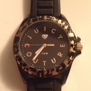 Black & Cheetah Juicy Watch