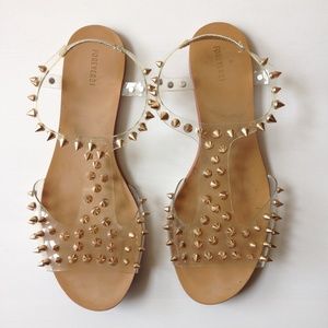 forever 21 clear sandals