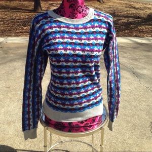 FORVER 21  multi pattern sweater