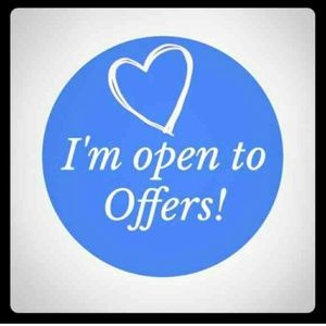 I'm open to offers and will bundle anything 😊