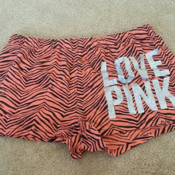 Victoria secret pink pajama shorts