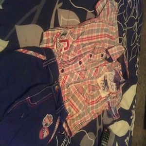 Red coogi outfit
