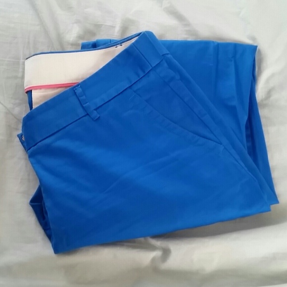 Cobalt Blue Capris