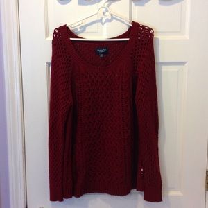 Maroon sweater