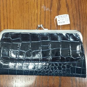Black wallet/clutch