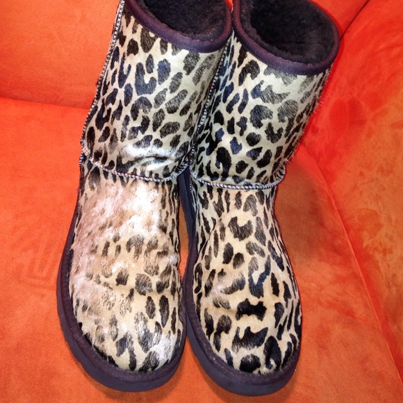 Cheetah print ugg boots