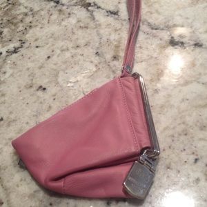 Renato Angi Venezia pink wristlet