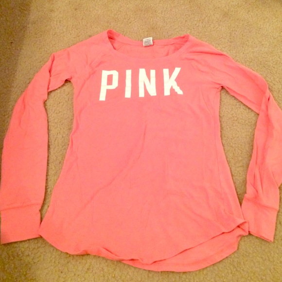 light pink Victoria's Secret PINK long sleeve