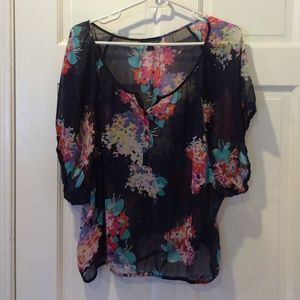 Floral printed top