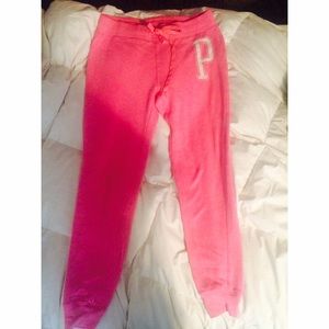 VS PINK pink sweatpants