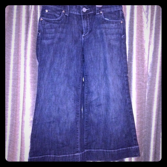 Wide Leg Capri Denim Sz 6
