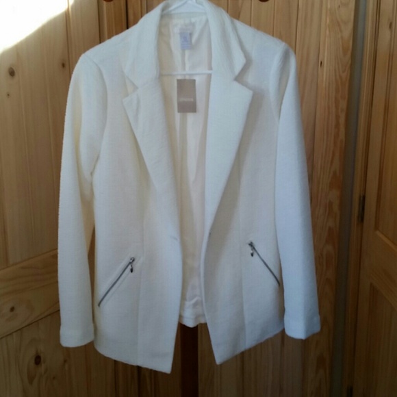 Chicos textured blazer