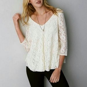 AEO- Lace Swing Top (NWT) Small