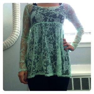 Kirra Lace baby doll top