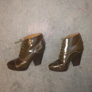 Bean Green Madewell Booties