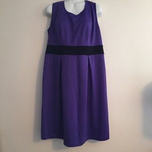 Merona Purple Maternity Dress