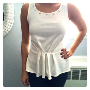 Soprano peplum top