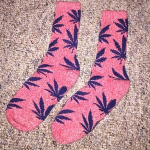 Pink Huf Socks