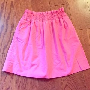 Jcrew pink skirt