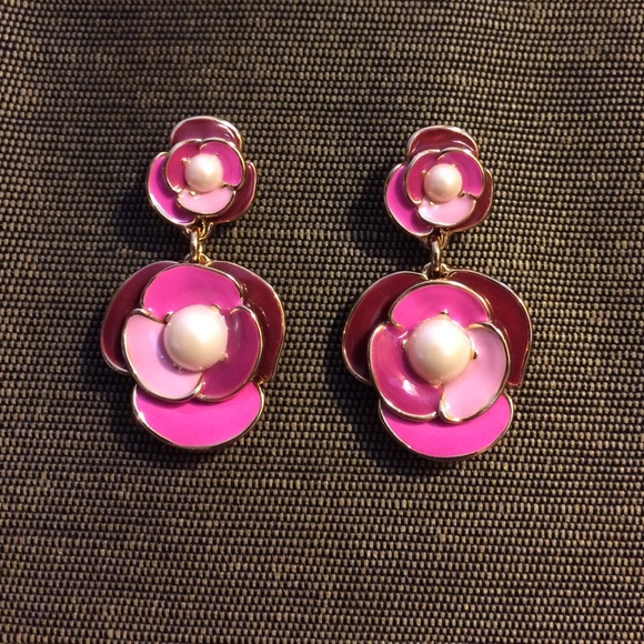'Deco Blossom' Kaye Spade drop earrings