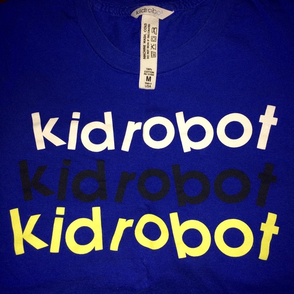 Blue kidrobot tee - Picture 1 of 2
