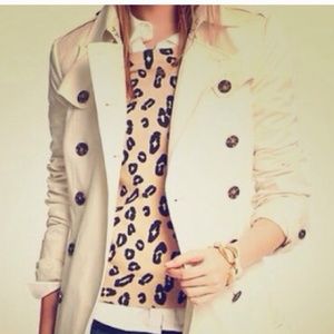 springtime CLASSIC TRENCH. beautiful cream color.