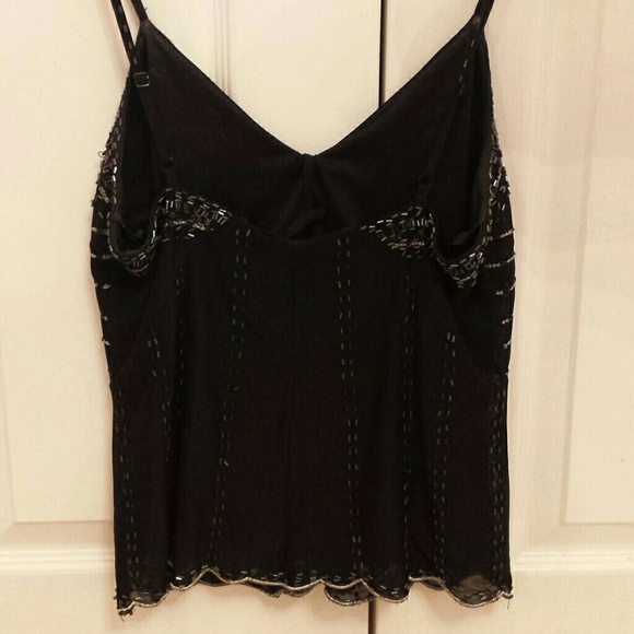Express beaded black cami - Picture 2 of 4