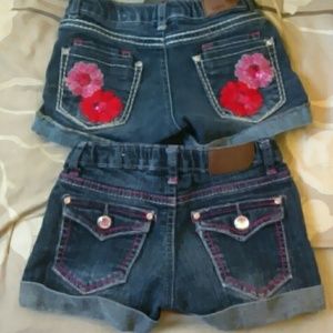 Girls Jean Shorts Size 5