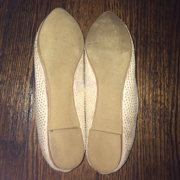 Steve Madden gold embellished flats - Picture 3 of 3