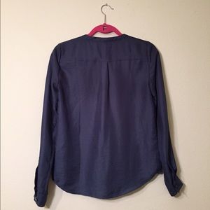 LOFT Tops - Loft Navy Blue Button Up, Size XS LOFT Tops - Loft Navy Blue Button Up, Size XS