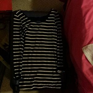 Stripped bodycon dress