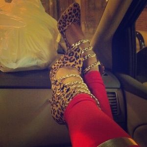 Cheetah Print Heels