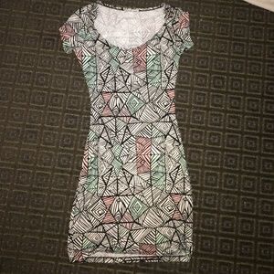 Geometric Dress from Charlotte Russe